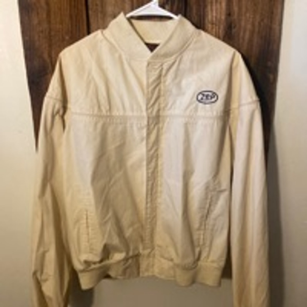 Vintage Upstream Racing Division Jacket - Size L - Beige